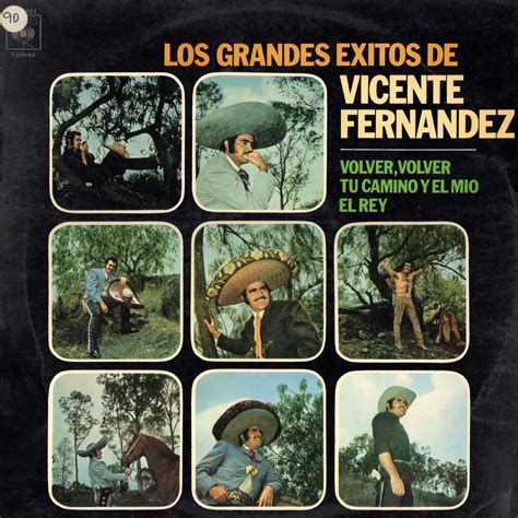 Vicente Fernandez Los Grandes Exitos De Lp Cbs 1975frontal