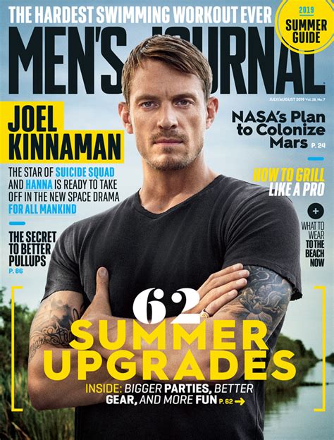 Joel Kinnaman Stars In Mens Journal July August 2019 Cover Story