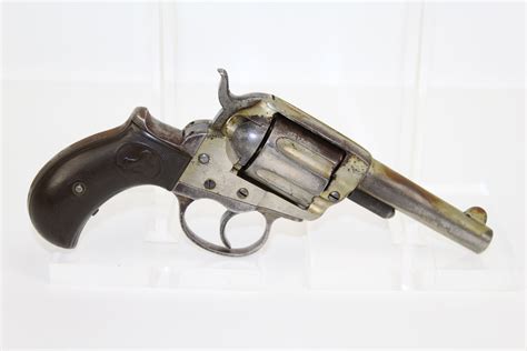 Antique Colt Model 1877 41 Thunderer Revolver 009 Ancestry Guns