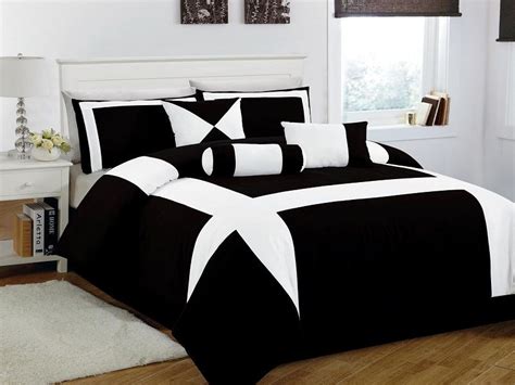 Get 5% in rewards with club o! 20+ Black and White Bedding | White bed set, Black and ...