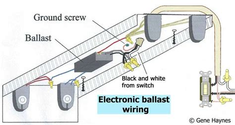 Diagram 1 back to previous page. How to wire electronic ballast | Ballast, Electronics, Wire