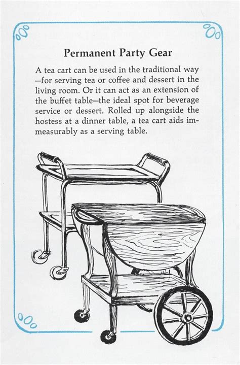 Mobile bar/serving carts make great bar stations and they look great too. Hosting a Dinner Party in a Small House - Untwisted Vintage