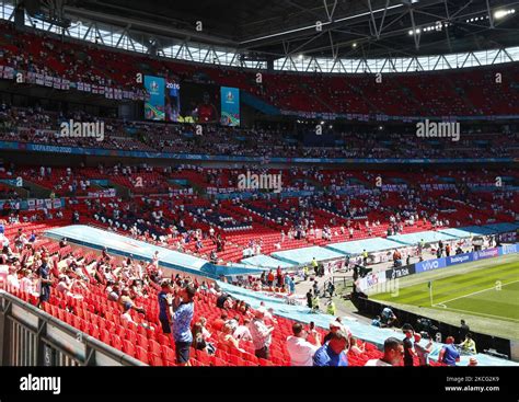 Wembley United Kingdom June 13 View Of Wembley During European