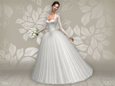 Long Wedding Dress The Sims 4 P2 Sims4 Clove Share Asia Tổng Hợp