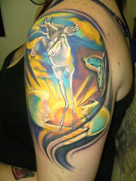 See more ideas about tattoos, tattoo designs, salvador dali tattoo. Salvador Dali Tattoo by Aerith-Angel on DeviantArt
