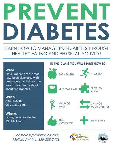 prevent diabetes lexington fayette county health department