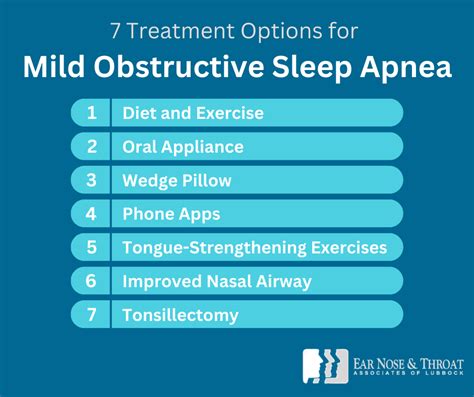 Ear Nose And Throat 7 Treatment Options For Mild Obstructive Sleep