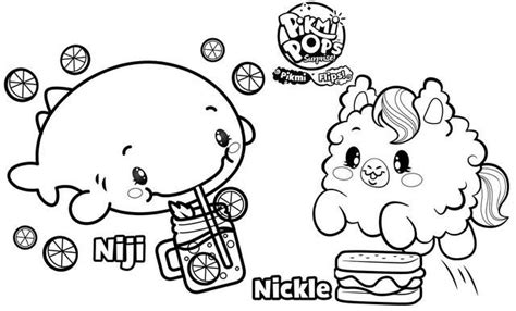Download and print these kitten to print coloring pages for free. Awesome Niji and Nickle Coloring Page of Pikmi Pops | Cool coloring pages, Coloring pages ...
