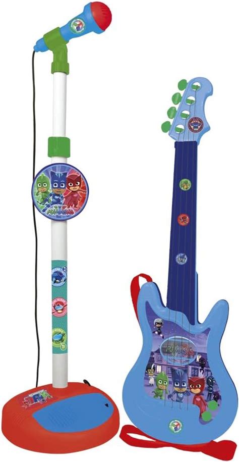 Claudio Reig Pj Masks Micro Y Guitarra Amazon Es Juguetes