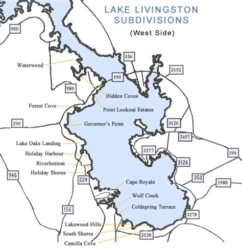 C Initialize Map Lake Livingston State Park Map Images