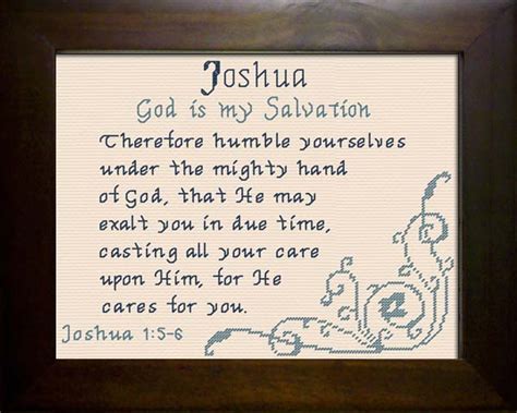 This is what the cat language bible by jonas jurgella is in a nutshell. Name Blessings - Joshua 3 - Personalized Names with ...