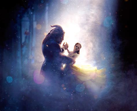 Illustration Of Beauty And The Beast Dancing Hd Wallpaper Wallpaper Flare