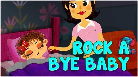 Rock A Bye Baby Nursery Rhyme Cartoons Central Youtube