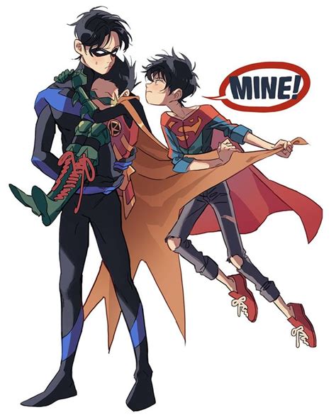 Pin By Amber Schnell On Super Sons Superman X Batman Batman And