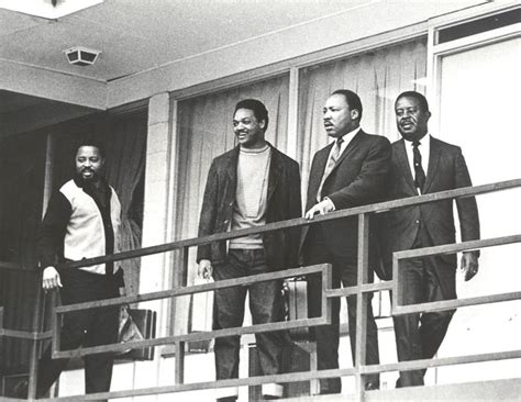 King and rev jackson were fighting for. King Jesse Jackson Lorraine Motel Balcony