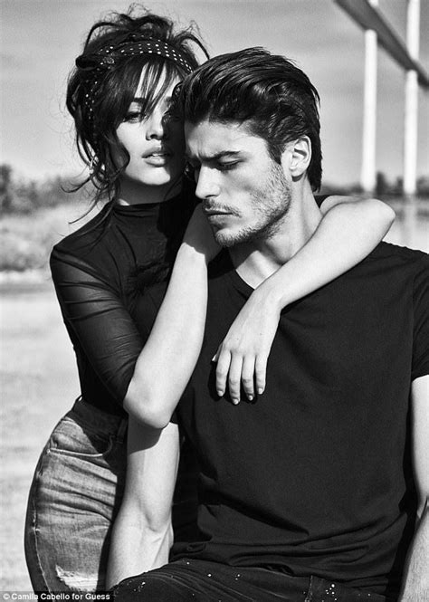 See Camila Cabellos New Guess Campaign Couples Modeling Couples Photoshoot Couple
