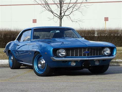 1969 Chevrolet Camaro 99507 Miles Lemans Blue Coupe V8 5 Speed Manual