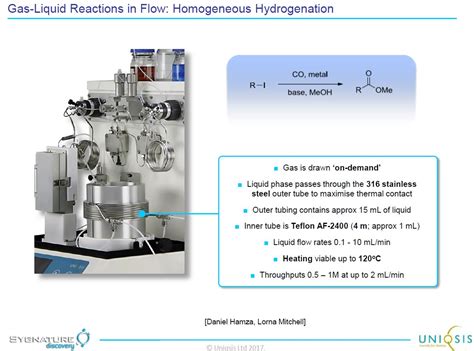 Hydrogenation In A Flow Reactor Sentinel Process Systems Inc Cphi