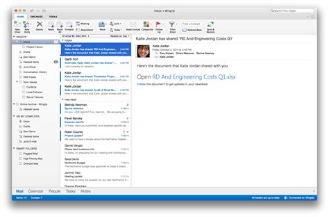 Microsoft Says New Office For Mac Due In 2015 Unveils New Outlook App