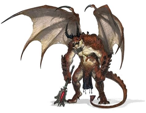 Pit Fiend Art From Bless Online Fantasy Demon Fantasy Monster