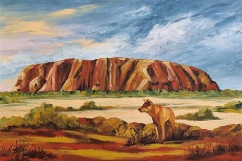 Uluru Australia Painting By Jennifer Beresford Saatchi Art
