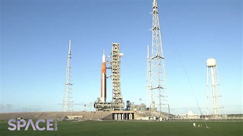 Watch Nasa S Artemis Moon Rocket Arrive At Launch Pad In Time Lapse