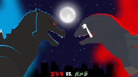 Godzilla Final Wars Vs Gamera Heisei Kaiju Battle Stick Nodes