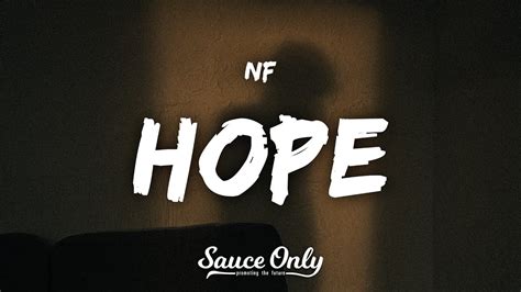 Nf Hope Lyrics Youtube