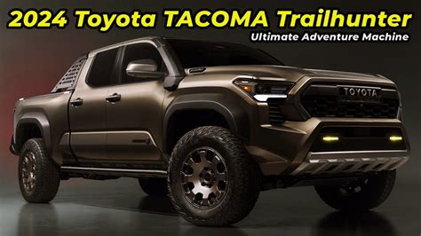 All New Toyota Tacoma Trailhunter I Force Max 2024 326hp Ultimate