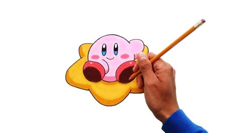 Cómo Dibujar A Kirby How To Draw Kirby Youtube