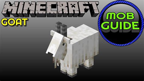 What Do Goats Do In Minecraft Youtube