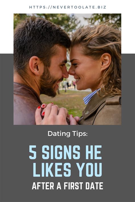 5 signs he likes you after the first date and you can expect more dating a married man how to