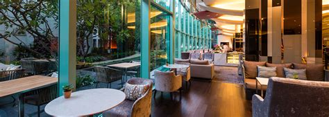 Lobby Lounge At Chatrium Hotel Riverside Bangkok River