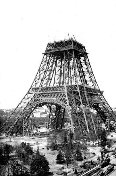 Construction Of The Eiffel Tower Paris July 1888 Photo By Henri