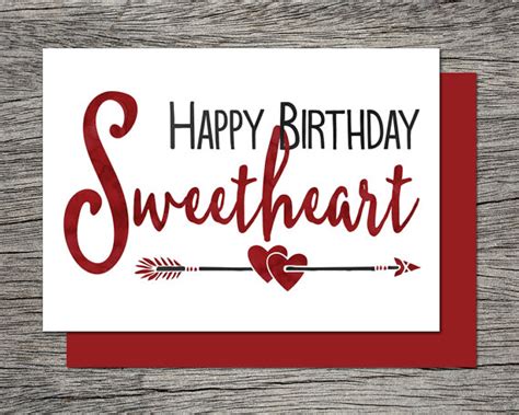 Romantic birthday wishes for lover.i'd like to wish a lovely and very happy birthday to the love of my life romantic & lovely message with my name after creating (writing your name on greeting card photo) birthday wishes for lover you will like and love it. Printable Birthday Card Happy Birthday Sweetheart Instant