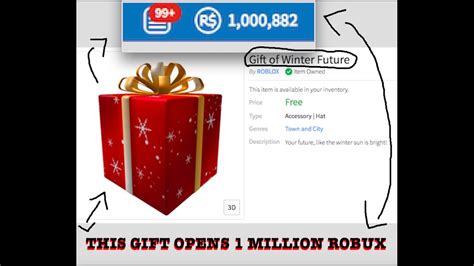 Choose just one action from the list below. THIS GIFT OPENS 1,000,000 ROBUX | Doovi