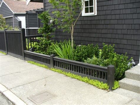 Low Fence Small Garden Fence Fence Design Front Yard Fence