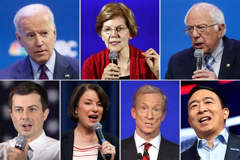 democratic debate candidates on healthcare guns climate los angeles times