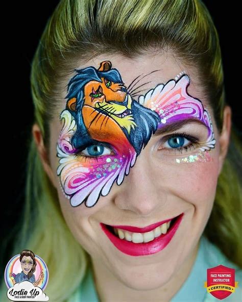 Pin On Disney Face Painting Designs