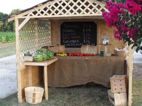 Roadside Produce Stand Roadside Produce Stand Ideas Farm Craft Farm