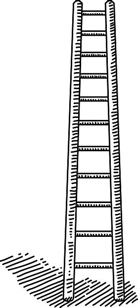 Ladder Drawing Stock Illustration Download Image Now Istock