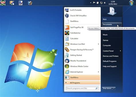 Then open start menu settings and go to the 'start menu style' tab, and pick that image. Put the Windows 7 Start button where you want it