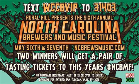 The legend of tarzan (2016) cast and crew credits, including actors, actresses, directors, writers and more. Text2Win NC Brewers & Music Festival Tickets! - WCCB ...