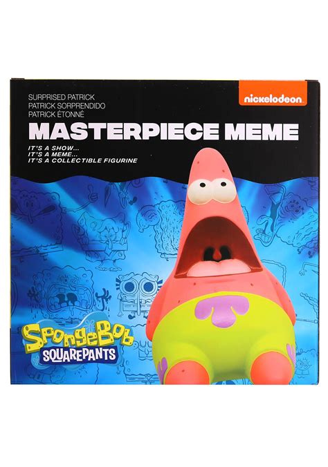 Spongebob Masterpiece Memes Collection Surprised Patrick Figure