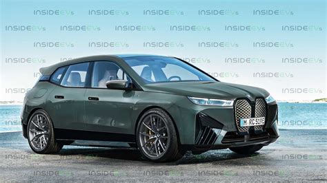 Behold The Bmw Ix M All Electric Super Suv Rendering