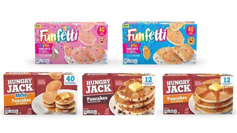 Funfetti Hungry Jack Frozen Pancakes Brighten Up A Breakfast Aisle