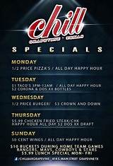 Pictures of Bar Drink Specials