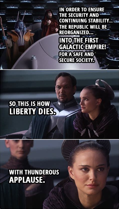 So This Is How Liberty Dies With Thunderous Applause Scattered Quotes