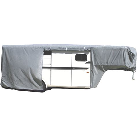 Adco Gooseneck Horse Trailer Cover Grey Sfs Aquashed Topgrey