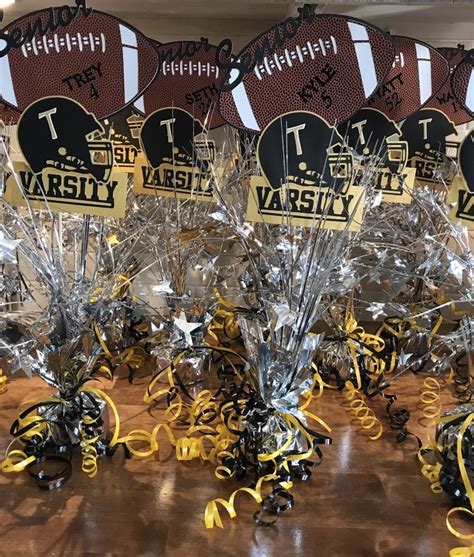 Football Banquet Centerpieces For Tomah Wi Football Banquet